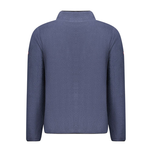Blue Polyester Sweatshirt