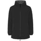 Black Polyester Jackets & Coat