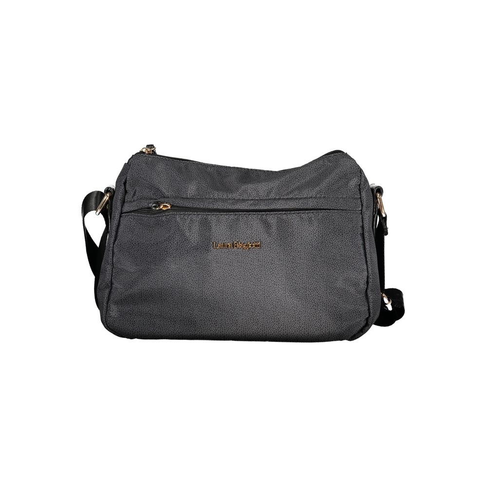Black Polyester Handbag