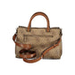 Beige Polyethylene Women Handbag