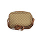 Beige Polyester Women Handbag
