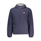 Blue Polyester Men's Jacket