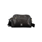 Black Polyester Women Handbag
