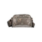 Gray Polyester Women Handbag