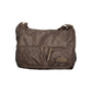 Brown Polyester Women Handbag