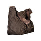 Brown Polyester Women Handbag