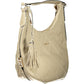 Beige PVC Women Handbag