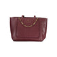 Red PVC Women Handbag