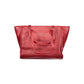 Red PVC Women Handbag