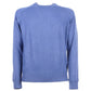 Blue Cashmere Men Sweater