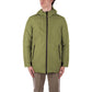 Green Polyester Jackets & Coat