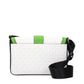 White Fabric Crossbody Bag