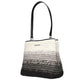 Black Raffia Shoulder Bag