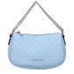 Light Blue Fabric Handbag