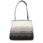 Black Raffia Shoulder Bag