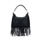 Black Calf Leather Bos Taurus Shoulder Bag