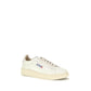 White Rubber Low Top Sneakers