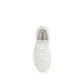 White Rubber Low Top Sneakers