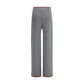 Gray Wool Casual Pants