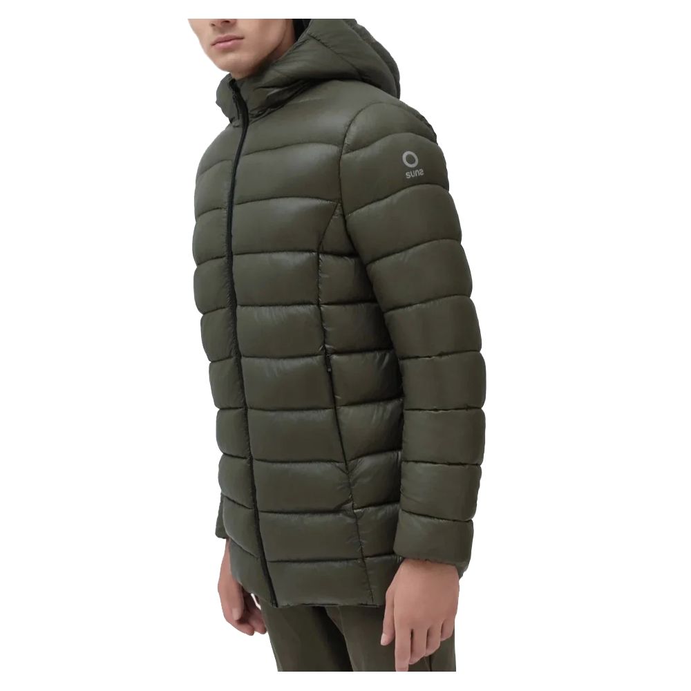 Gray Polyester Jackets & Coat