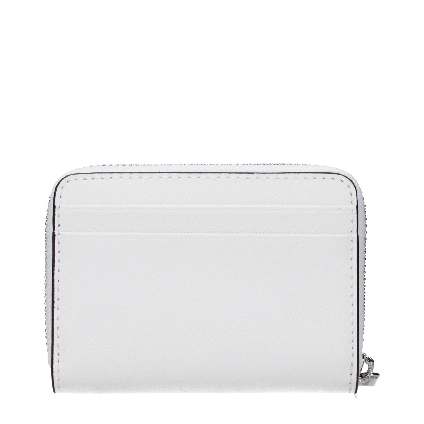 White Leather Cardholder