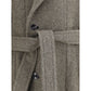 Bicolor Wool Coat