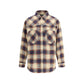 Brown Cotton Pattern Shirt