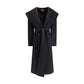 Black Cashmere Coat