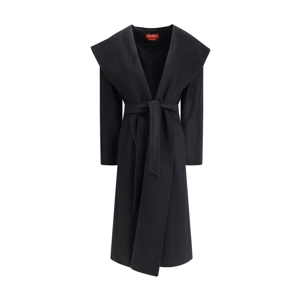 Black Cashmere Coat