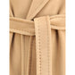 Beige Fleece Wool Coat