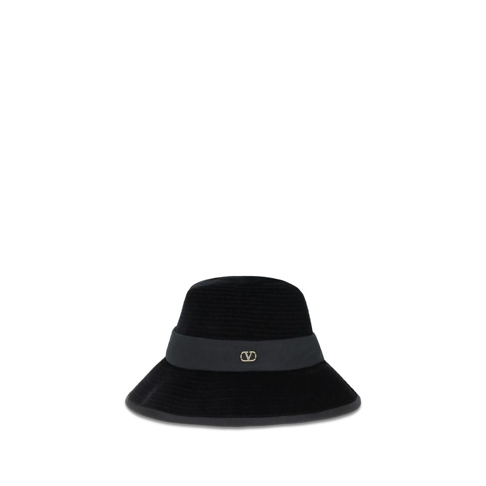 Black Cotton Fedora