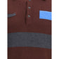 Bordeaux Wool Polo Shirt