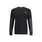 Black Polyamide Sweatshirt