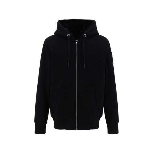 Black Polyester Sweatshirt