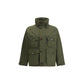 Green Polyester Shell Jacket