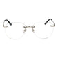Silver Titanium Glasses (Frames)
