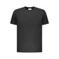 Black Cotton Men T-Shirt