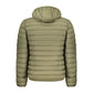 Green Polyamide Men Jacket