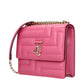 Pink Leather Shoulder Bag