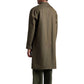 Green Cotton Coat