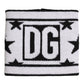 White Black Wool Logo #DGMILLENNIALS Wristband