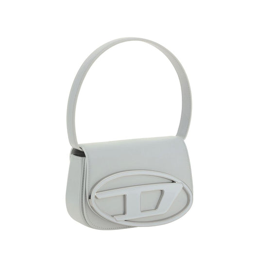 White Calf Leather Bos Taurus Shoulder Bag