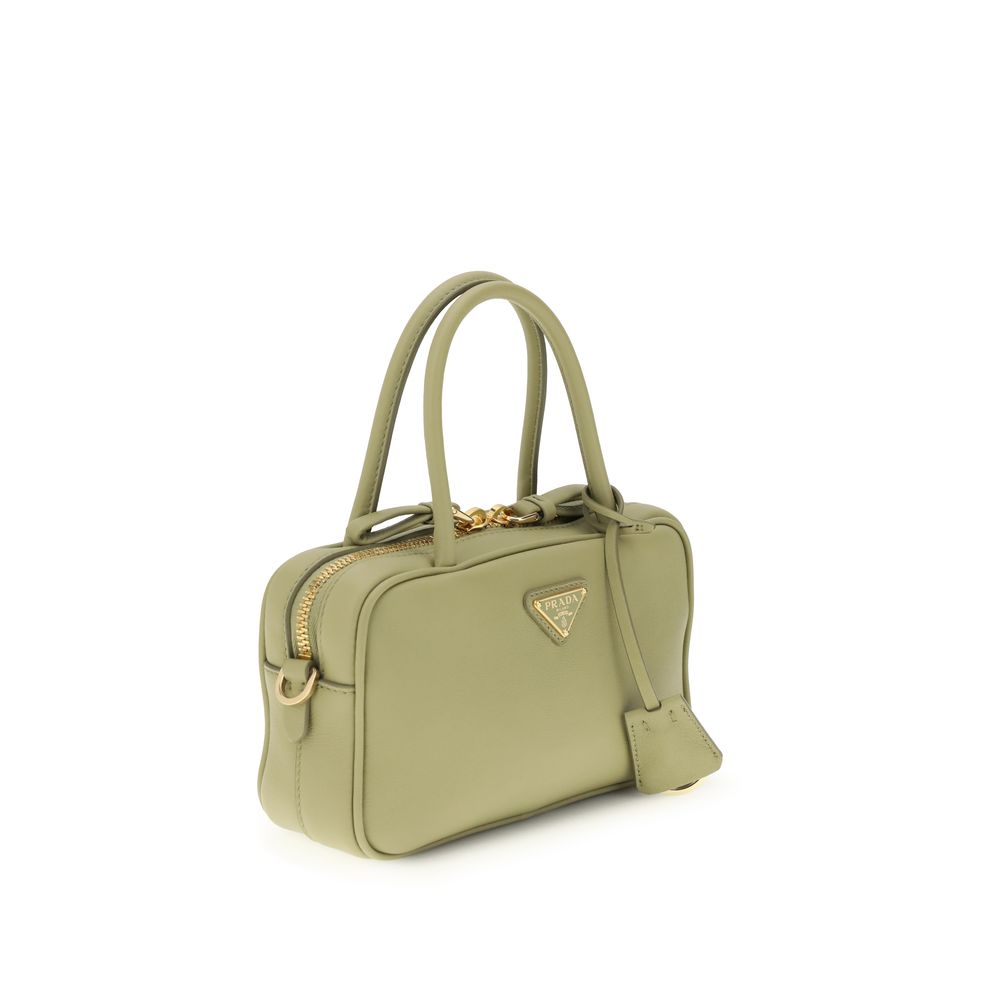Green Calf Leather Bos Taurus Handbag