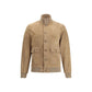 Beige Goatskin Clothing