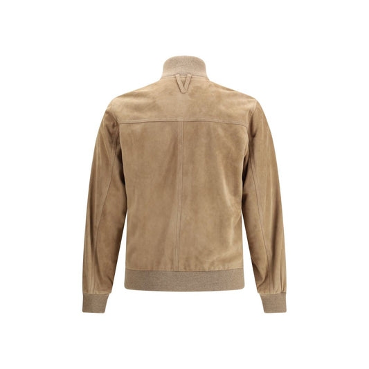 Beige Goatskin Clothing