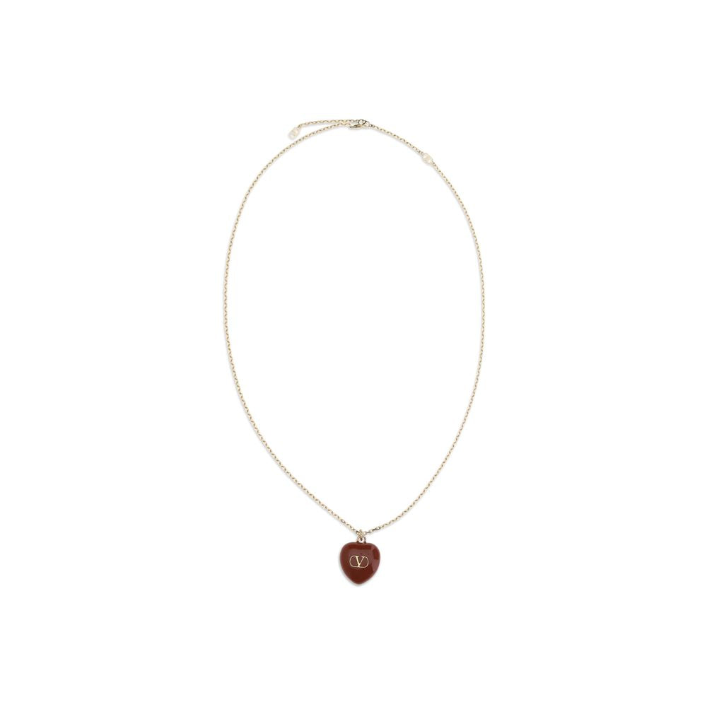 Red Brass Necklace