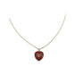 Red Brass Necklace