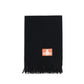 Black Wool Scarf