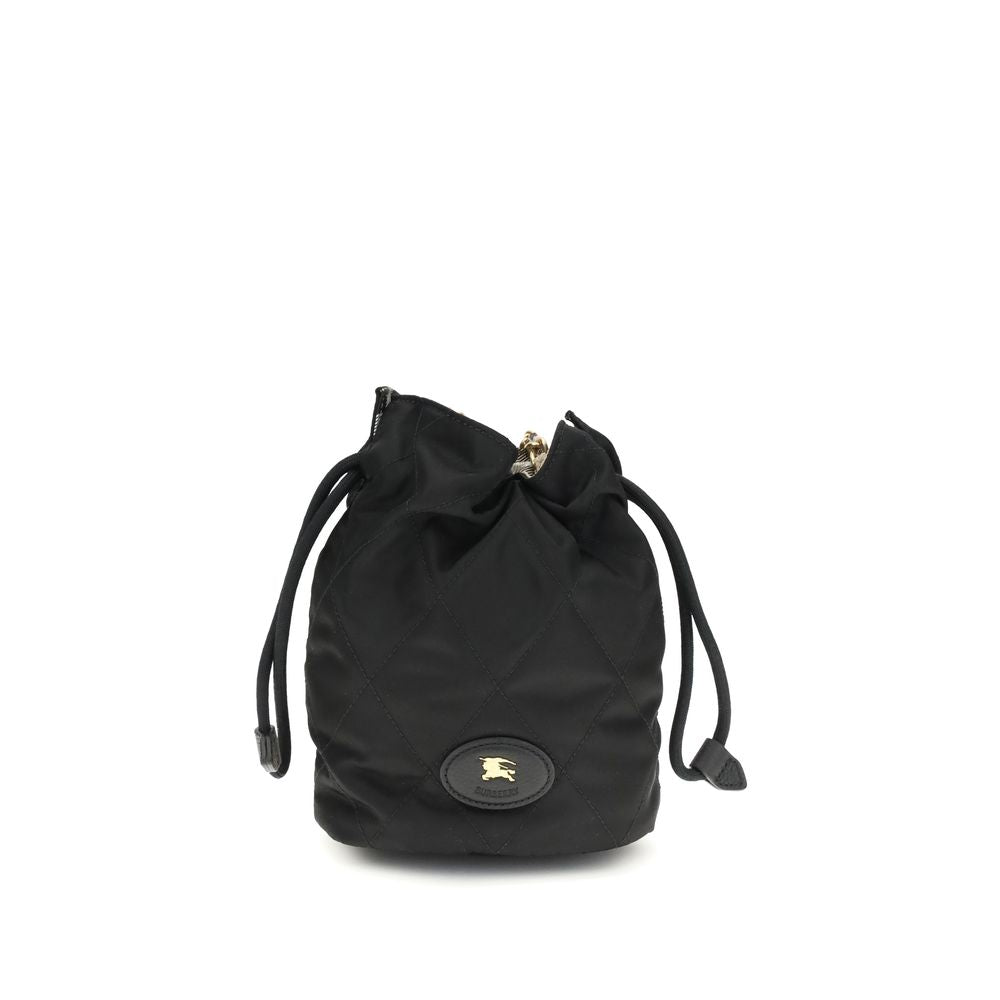 Black Nylon Backet Bag