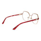 Red Metal Glasses (Frames)